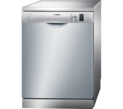 BOSCH  Serie 4 SMS50C28GB Full-size Dishwasher - Silver